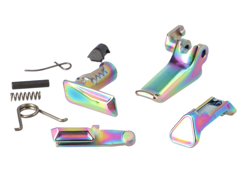 SIG SAUER P365X Controls Parts Kit - High Polish Rainbow 8901330 - Shooting Accessories